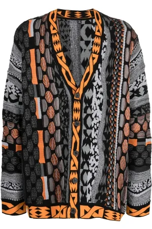 Alexander McQueen Cardigan en maille intarsia