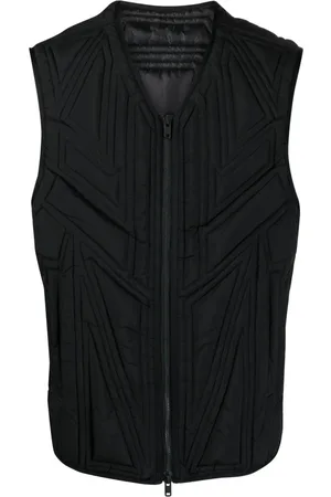 Y-3 X Adidas gilet matelassé à fermeture zippée