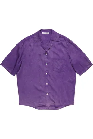 Acne Studios Chemise à effet délavé
