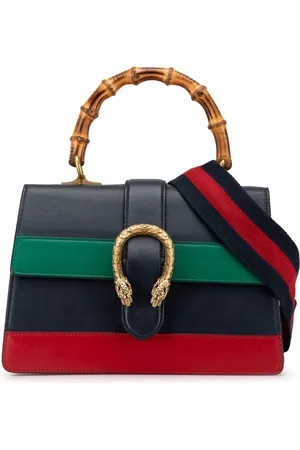 Gucci Sac à main Bamboo Dionysus médium en cuir à bande Web (2016-2024)