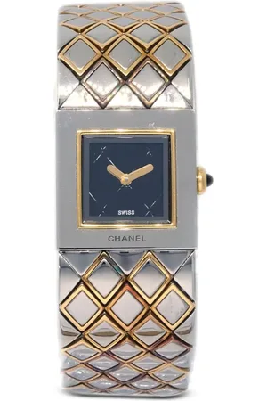 CHANEL Montre Matelasse 18 mm pre-owned (1993)