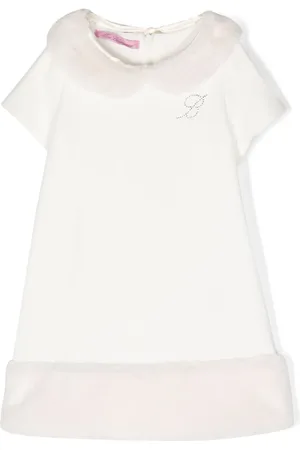 MISS BLUMARINE Robe à logo appliqué