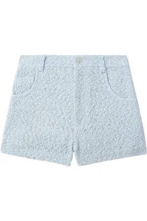 IRO Short en tweed à taille haute