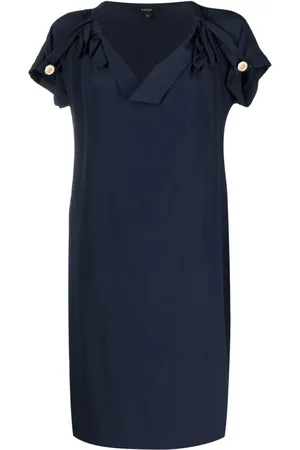 Gucci Robe évasée à détail de nœud (années 2000)
