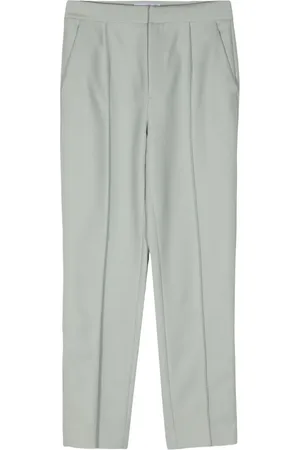 DICE KAYEK Pantalon fuselé à détails plissés