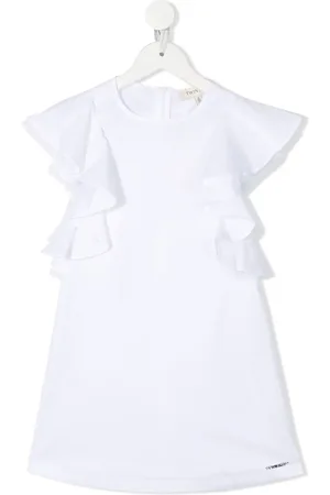 Twin-Set Robe à bord volanté