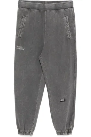 Izzue Pantalon à logo brodé