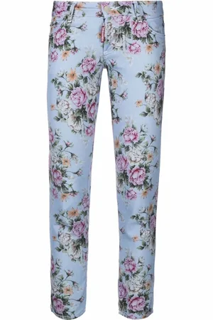 Dsquared2 Pantalon skinny à fleurs