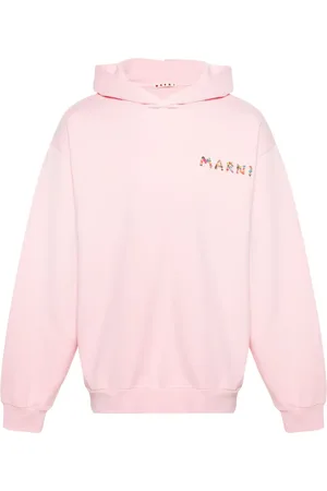 Marni Hoodie en coton à logo imprimé