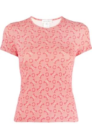 Céline T-shirt à logo Macadam (années 1990-2000)