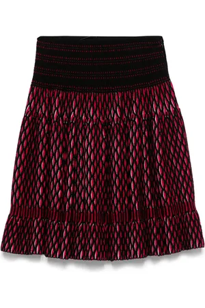 Alaïa Minijupe en jacquard (années 2000)