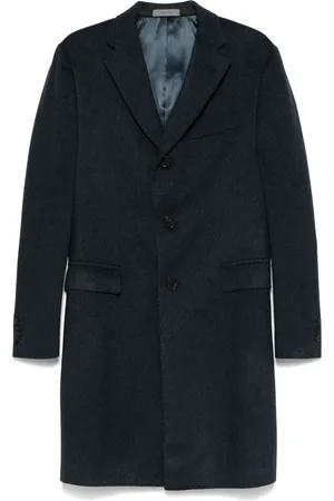 corneliani Manteau à effet brossé