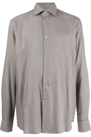 corneliani Chemise à motif pied-de-poule