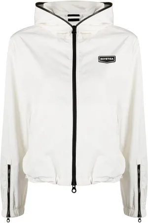 Duvetica Veste à patch logo