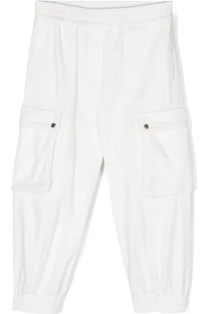 Moncler Pantalon de jogging à taille élastiquée