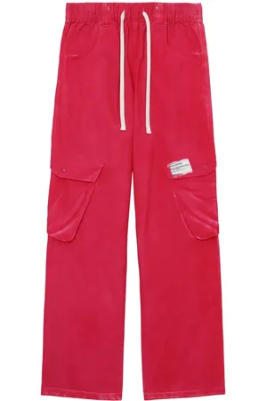 Izzue Pantalon cargo à lien de resserrage