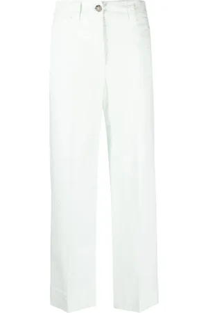 PESERICO SIGN Pantalon évasé à plis marqués