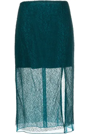 Jason Wu Jupe en soie à design superposé