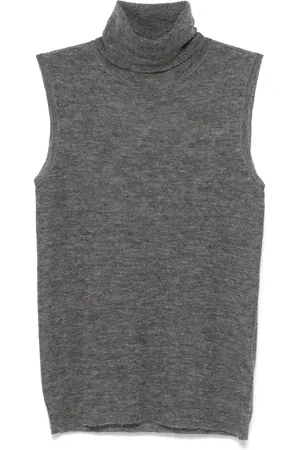ALYSI Gilet en maille fine