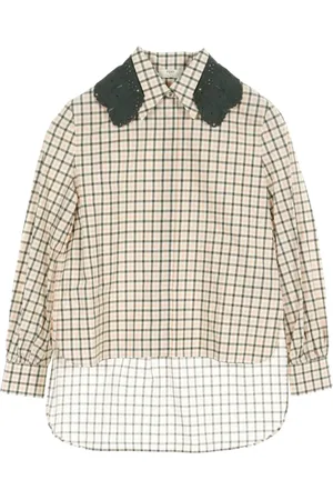 Fendi Blouse à carreaux (années 2010)
