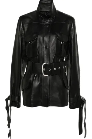 OFF-WHITE Veste Co Cargo à taille ceinturée