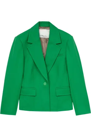 3.1 Phillip Lim Blazer en serge à simple boutonnage