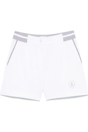 Brunello Cucinelli Short à patch logo
