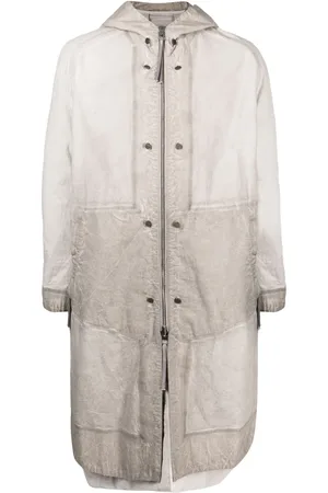 11 BY BORIS BIDJAN SABERI Veste à effet délavé