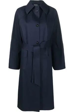 Kassl Editions Trench à taille nouée