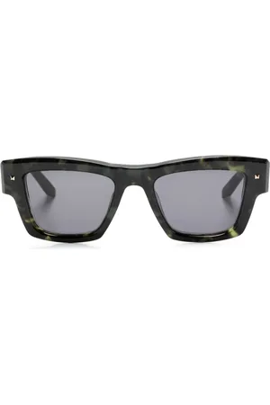 VALENTINO GARAVANI Lunettes de soleil à effet écailles de tortue