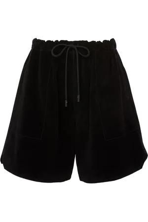 J.W.Anderson Short en cuir à lien de resserrage