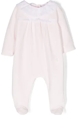PATACHOU Pyjama bordé de dentelle à col volanté