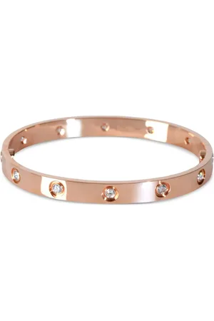 Cartier Bracelet jonc Love en or 18ct pavé de diamants