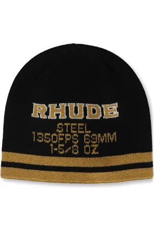 Rhude Bonnet à logo intarsia