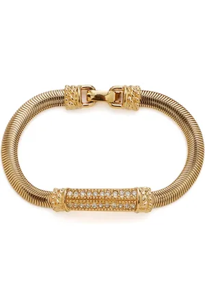 Dior Bracelet à ornements strassés