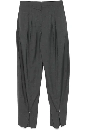 MUGLER Pantalon de tailleur à détails de piercings