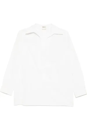 Hermès Blouse en popeline (années 1990-2000)