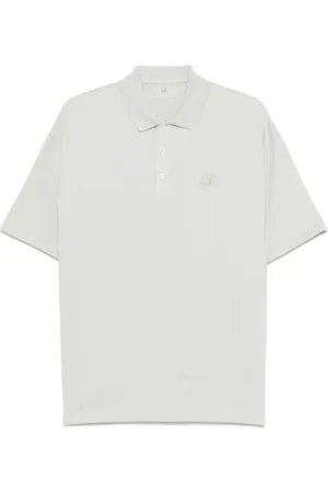 C.P. Company Polo à logo brodé