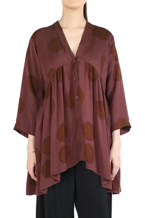 UMA WANG Polka-dot print blouse