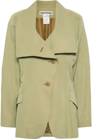 Issey Miyake Blazer à revers superposés