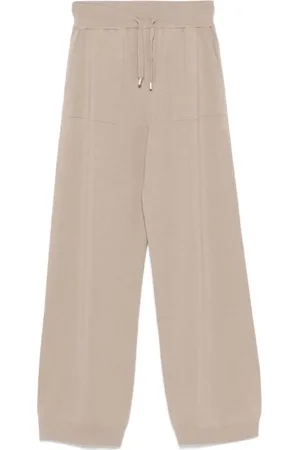 LORENA ANTONIAZZI Pantalon de jogging droit à lien de resserrage