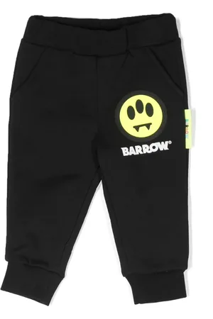 BARROW Pantalon en coton à logo imprimé