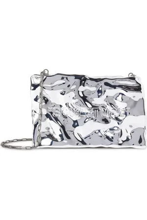 OFF-WHITE Pochette à motif Crushed Sculpture embossé