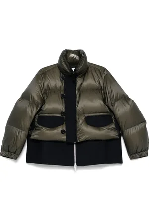 SACAI Doudoune à effet superposé