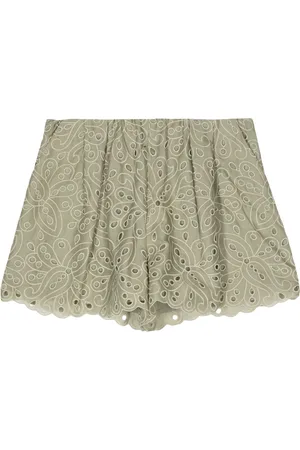 DICE KAYEK Short à broderie anglaise