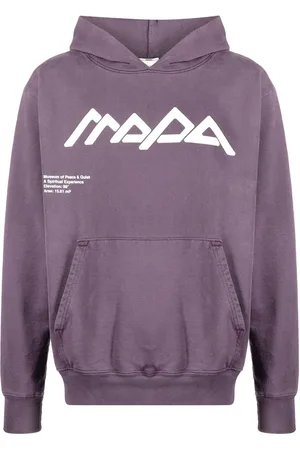 Museum Of Peace & Quiet Hoodie en coton à imprimé graphique