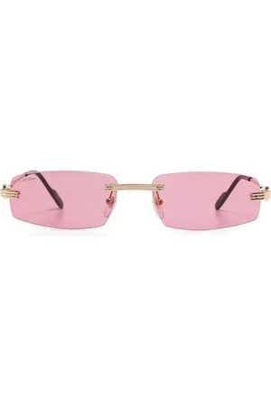 Cartier Lunettes de soleil à monture rectangulaire