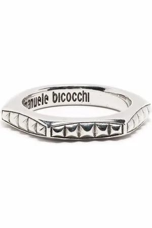 EMANUELE BICOCCHI Bague à détails de clous