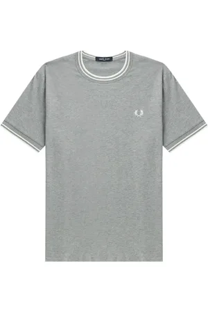 Fred Perry T-shirt en coton à logo brodé