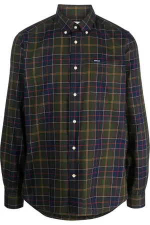 Barbour Chemise en coton à motif tartan